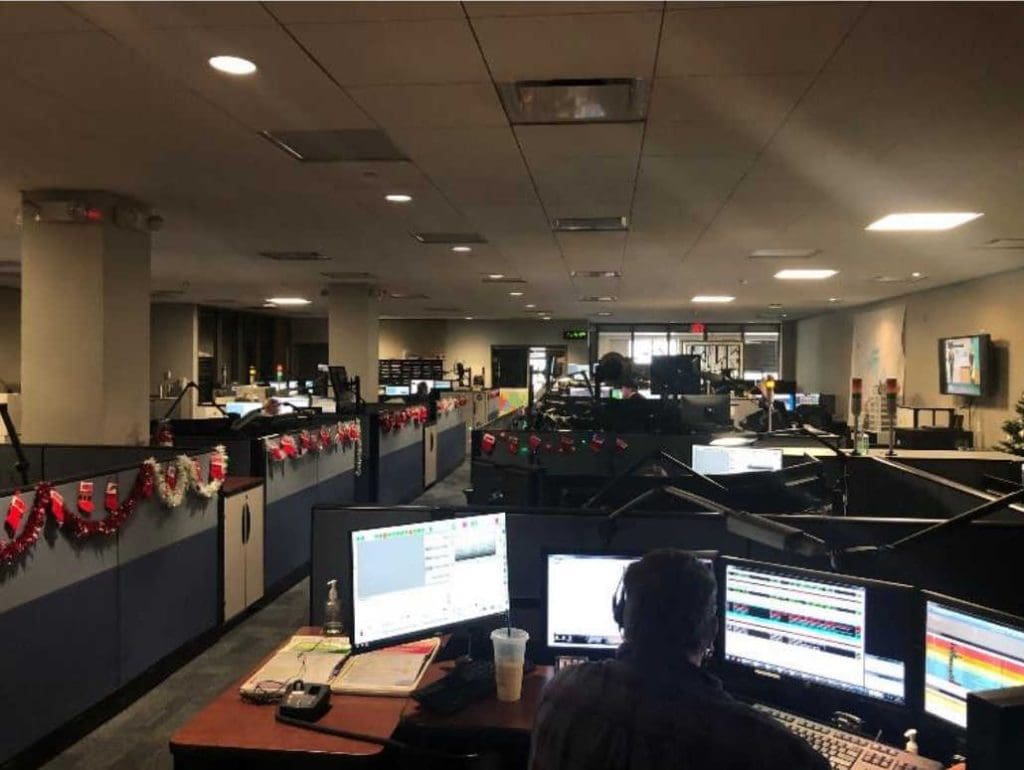 An communications office