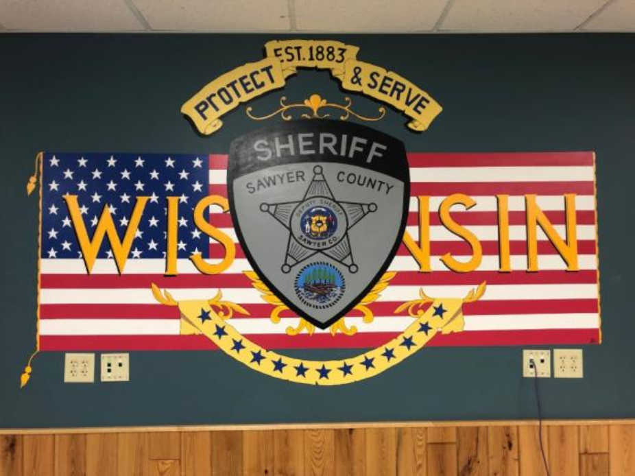 Sawyer County Sheriff sign