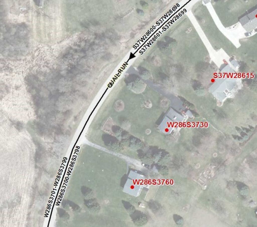 A map of a grid change showing the description on the page.