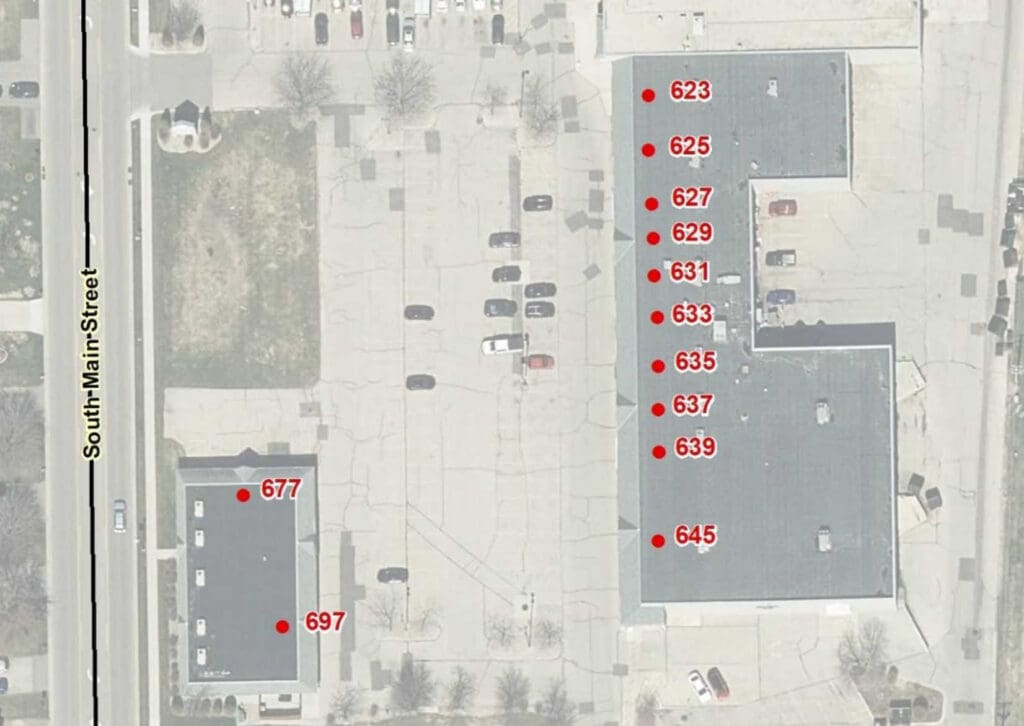 A map showing the description on the page.